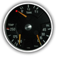 The Mercedes-Benz R107 fuel gauge, sans arrow